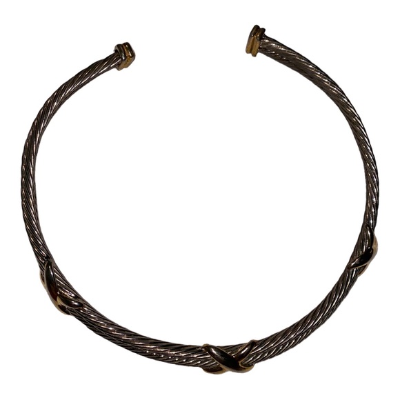 Vintage Cable Rope Choker and Bracelet - Picture 2 of 10